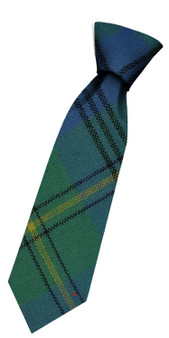 Boys Pure Wool Tie Woven Scotland - Johnston Ancient Tartan