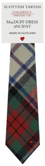 Boys Pure Wool Tie Woven Scotland - MacDuff Dress Ancient Tartan