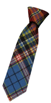 Boys Pure Wool Tie Woven Scotland - Drummond of Strathan Ancient Tartan