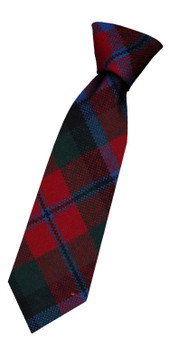 Boys Pure Wool Tie Woven Scotland - MacNaughton Modern Tartan