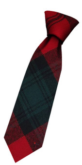 Boys Pure Wool Tie Woven Scotland - Kerr Modern Tartan