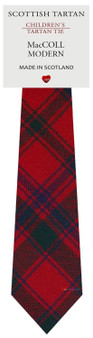 Boys Pure Wool Tie Woven Scotland - MacColl Modern Tartan