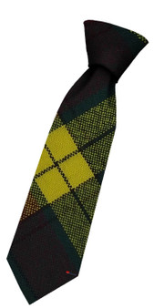 Boys Pure Wool Tie Woven Scotland - MacMillan Old Modern Tartan