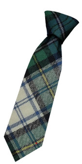 Boys Pure Wool Tie Woven Scotland - Campbell Dress Ancient Tartan