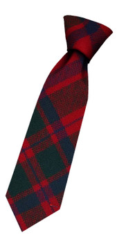 Boys Pure Wool Tie Woven Scotland - MacIntosh Modern Tartan