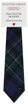 Boys Pure Wool Tie Woven Scotland - MacCallum Modern Tartan