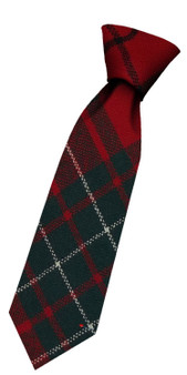 Boys Pure Wool Tie Woven Scotland - Cumming Modern Tartan