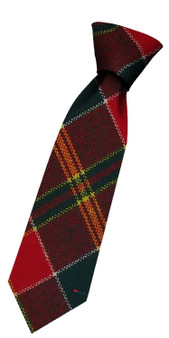 Boys Pure Wool Tie Woven Scotland - MacDonald of Kinsburgh Modern Tartan