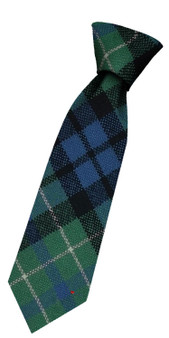 Boys Pure Wool Tie Woven Scotland - MacNeil of Colonsay Ancient Tartan