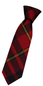 Boys Pure Wool Tie Woven Scotland - MacIan Modern Tartan