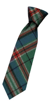 Boys Pure Wool Tie Woven Scotland - MacFarlane Hunting Ancient Tartan