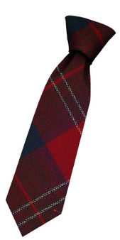 Boys Pure Wool Tie Woven Scotland - Chisholm Modern Tartan