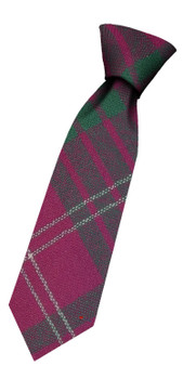 Boys Pure Wool Tie Woven Scotland - Crawford Ancient Tartan