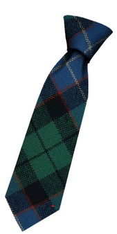 Boys Pure Wool Tie Woven Scotland - Mitchell Ancient Tartan