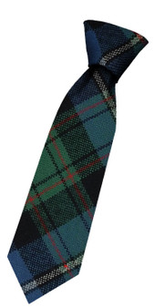 Boys Pure Wool Tie Woven Scotland - MacRae Hunting Ancient Tartan