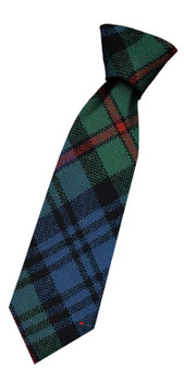 Boys Pure Wool Tie Woven Scotland - MacKinlay Ancient Tartan