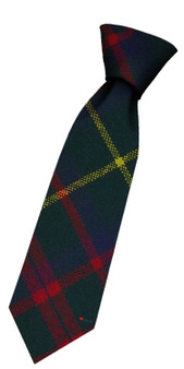 Boys Pure Wool Tie Woven Scotland - MacIntosh Hunting Modern Tartan