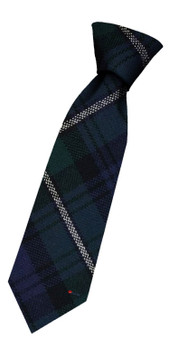 Boys Pure Wool Tie Woven Scotland - Forbes Modern Tartan