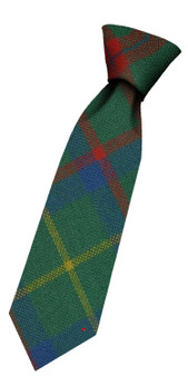 Boys Pure Wool Tie Woven Scotland - MacIntosh Hunting Ancient Tartan