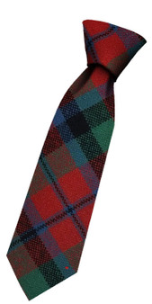 Boys Pure Wool Tie Woven Scotland - MacNaughton Ancient Tartan