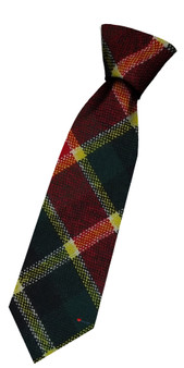 Boys Pure Wool Tie Woven Scotland - MacLachlan Hunting Modern Tartan