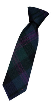 Boys Pure Wool Tie Woven Scotland - Baird Modern Tartan