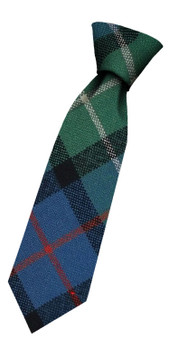 Boys Pure Wool Tie Woven Scotland - Davidson of Tulloch Ancient Tartan