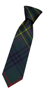 Boys Pure Wool Tie Woven Scotland - Kennedy Modern Tartan