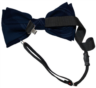 MacKinnon Ancient Tartan Men's Bow Tie Pure Wool Elastic Fastening