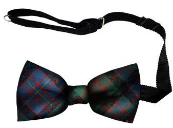 Cameron of Erracht Ancient Tartan Men's Bow Tie Pure Wool Elastic Fastening