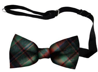 Buchanan Ancient Tartan Men's Bow Tie Pure Wool Elastic Fastening