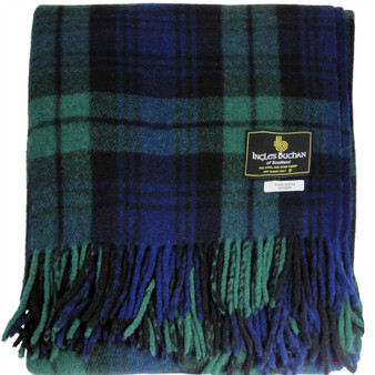 Scottish Tartan Wool Mix Blanket Throw Warm and Soft Black Watch Travel Plaid Picnic Knee Wool Rug 182 cm x 152 cm Scottish Tartan Wool Mix Blanket Throw Warm and Soft Black Watch Travel Plaid Picnic Knee Wool Rug 182 cm x 152 cm