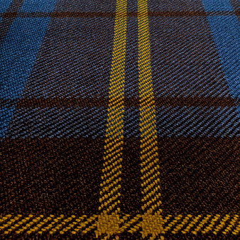 Irish Tartan Fabric Material Medium Weight County Sligo New Wool 1 Metre