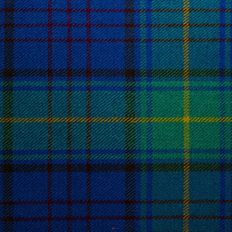 Irish Tartan Fabric Material Medium Weight County Donegal New Wool 1 Metre