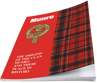 Munro Ancestry Scottish Clan History Booklet, Scottish Gift