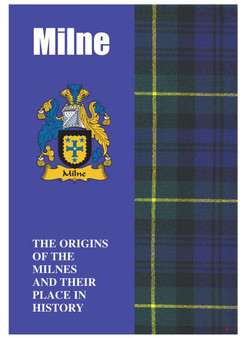 Milne Ancestry Scottish Clan History Booklet, Scottish Gift