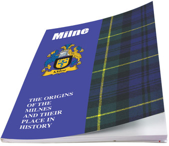 Milne Ancestry Scottish Clan History Booklet, Scottish Gift