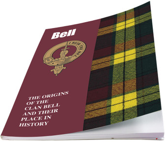 Bell Ancestry Scottish Clan History Booklet, Scottish Gift