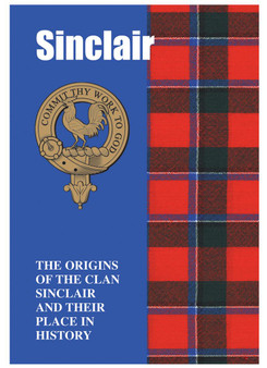 Sinclair Ancestry Scottish Clan History Booklet, Scottish Gift
