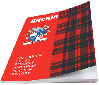 Ritchie Ancestry Scottish Clan History Booklet, Scottish Gift