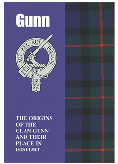 Gunn Ancestry Scottish Clan History Booklet, Scottish Gift