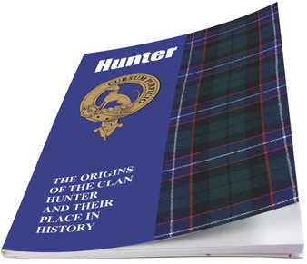 Hunter Ancestry Scottish Clan History Booklet, Scottish Gift