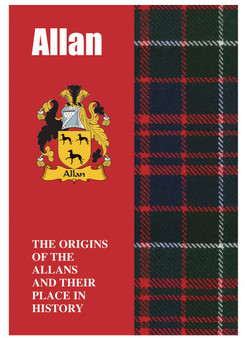 Allan Ancestry Scottish Clan History Booklet, Scottish Gift Allan Ancestry Scottish Clan History Booklet, Scottish Gift