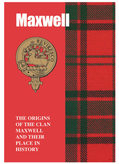 Maxwell Ancestry Scottish Clan History Booklet, Scottish Gift