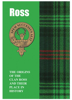 Ross Ancestry Scottish Clan History Booklet, Scottish Gift