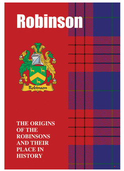 Robinson Ancestry Scottish Clan History Booklet, Scottish Gift
