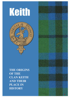 Keith Ancestry Scottish Clan History Booklet, Scottish Gift