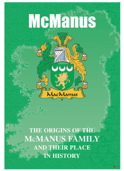 McManus Irish Ancestry Clan History Booklet Covering the Historical Exploits of this Famous Name