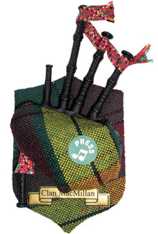 MacMillan Musical Bagpipe Fridge Magnet Sound "Scotland the Brave"