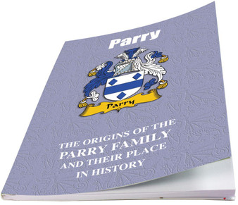Parry Welsh Ancestry Family History Booklet